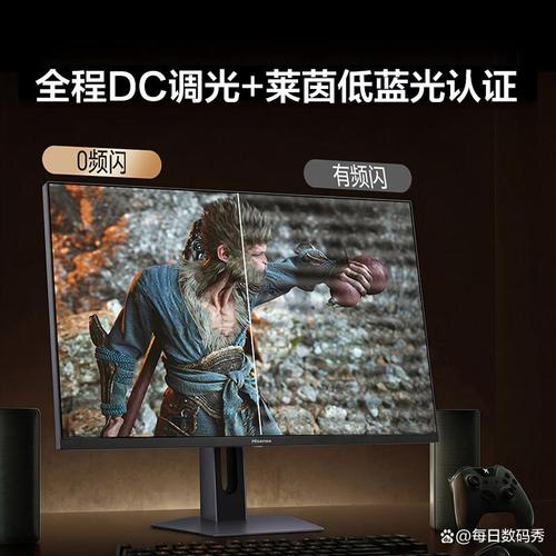 2304分区miniled,4k 180hz刷新率,超广色域黑曜屏功能层面:这款显示器